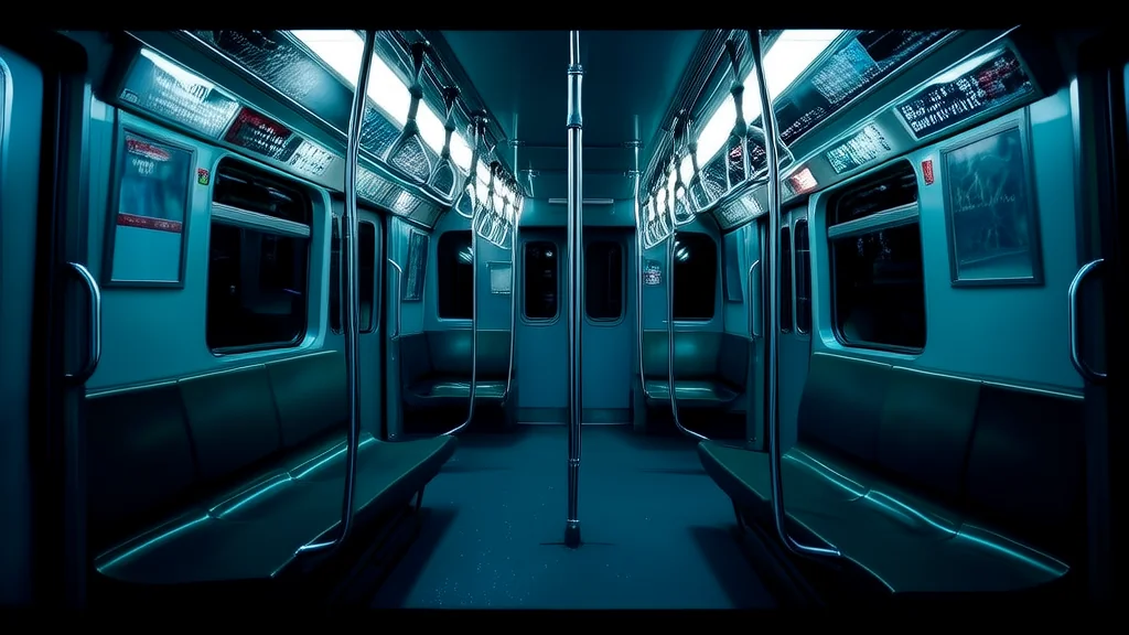 深夜地铁的诡异两排空位 - Weird Tales Illustration