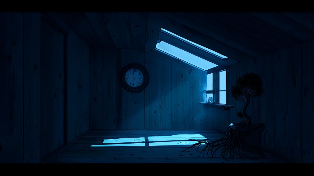 三夜之后，月光开始倾斜 - Weird Tales Illustration