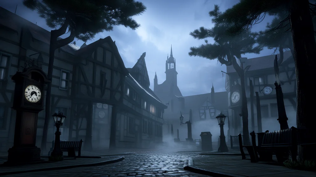 Clocks of Blackmoor Ticked Backward in the Summer of 1987 - Weird Tales Illustration