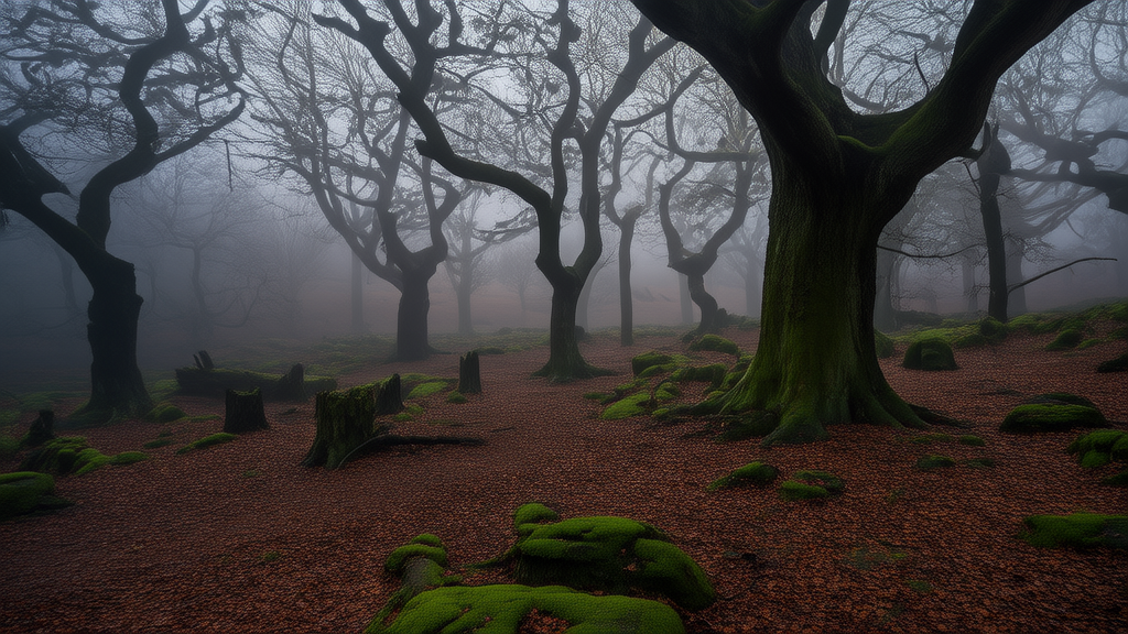 Whispers in the Fog: The Vanishing of Elias Thorn and the Secrets of Black Hollow - Weird Tales Illustration