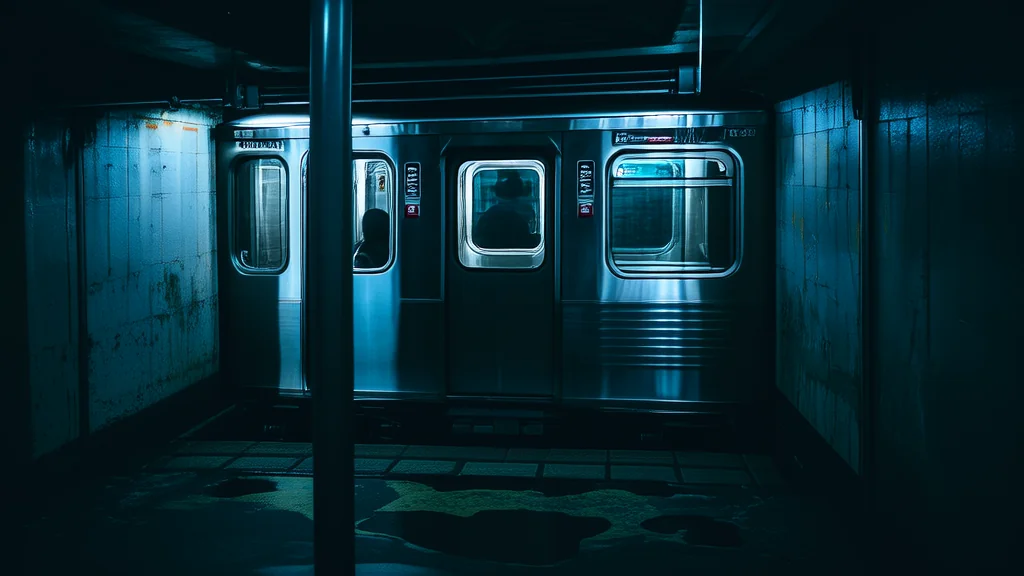 末班车停运后，我听见了熟悉的声音 - Weird Tales Illustration