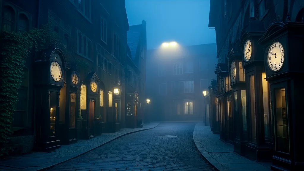 The Whispering Clocks of Eldergrove and the Letter That Changed Everything - Weird Tales Illustration