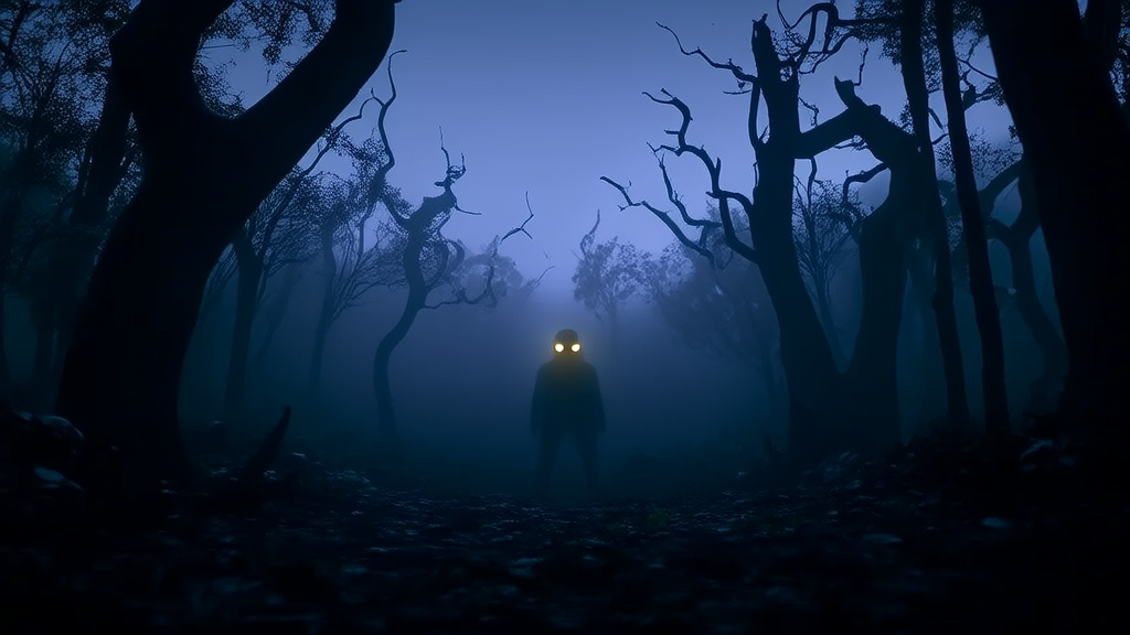 Whispers in the Wind: The Unseen Watcher in Lila's Dreams - Weird Tales Illustration