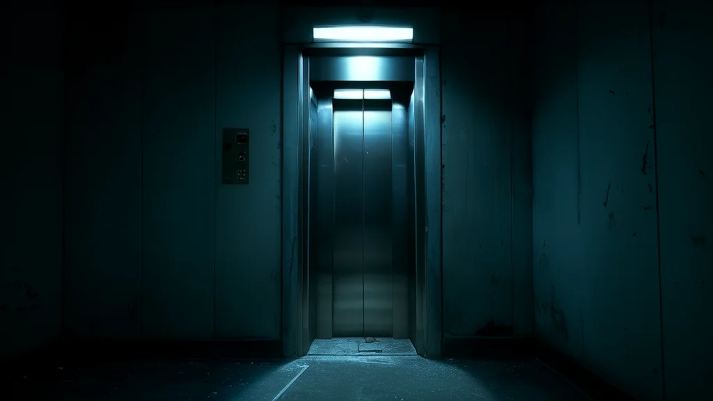 The Last Elevator That Never Closed and the Woman Who NeverExited - Weird Tales Illustration