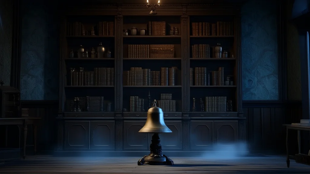 月圆铃响，古宅惊魂 - Weird Tales Illustration