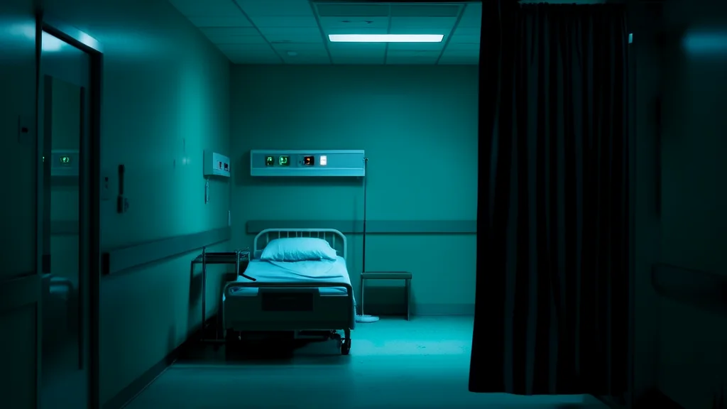 深夜医院的低语：103号病房的秘密 - Weird Tales Illustration