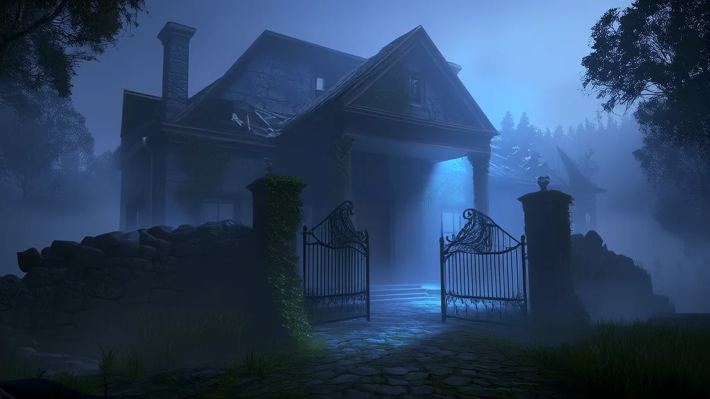 The Secret of the Hollow House: A Century of Whispers and Unanswered Questions - Weird Tales Illustration