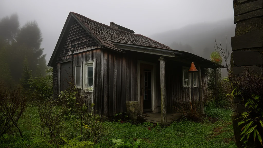 The Man in the Coat Who Watched the Fog Roll In Every Morning - Weird Tales Illustration