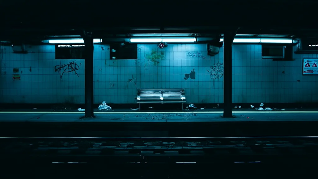 The Midnight Platform Where Time Collapses and Trains Never Come - Weird Tales Illustration