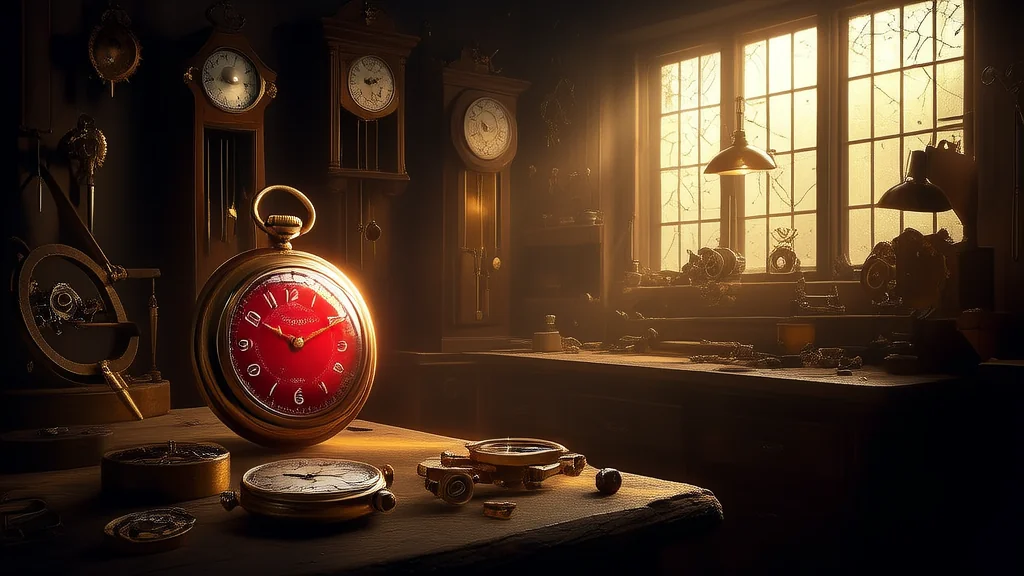 时间之眼：停在三点十五的诅咒 - Weird Tales Illustration