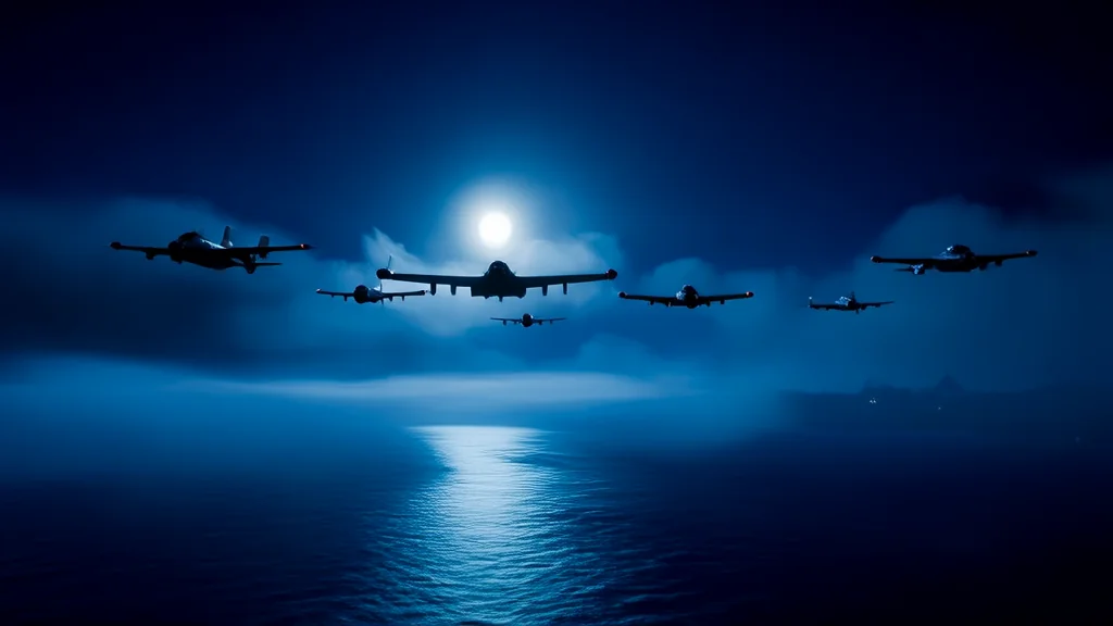 1945圣诞夜，五架轰炸机为何神秘消失？ - Weird Tales Illustration