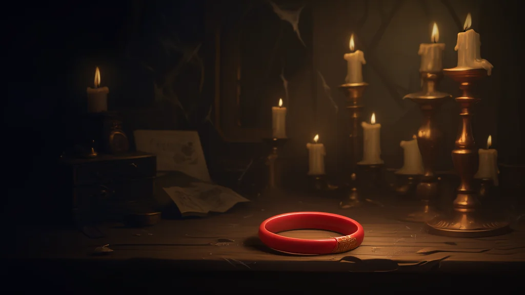 红玉镯：欲望之下的无声囚笼 - Weird Tales Illustration