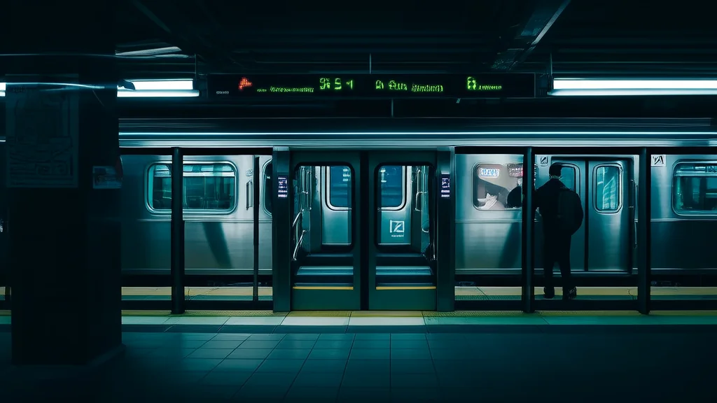 末班车上的倒影，是谁在等我？ - Weird Tales Illustration