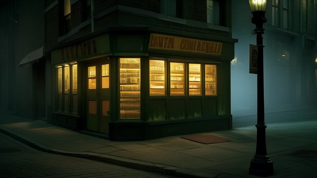 The Forgotten Pawnshop and the Mysterious Box That Changed Everything - Weird Tales Illustration