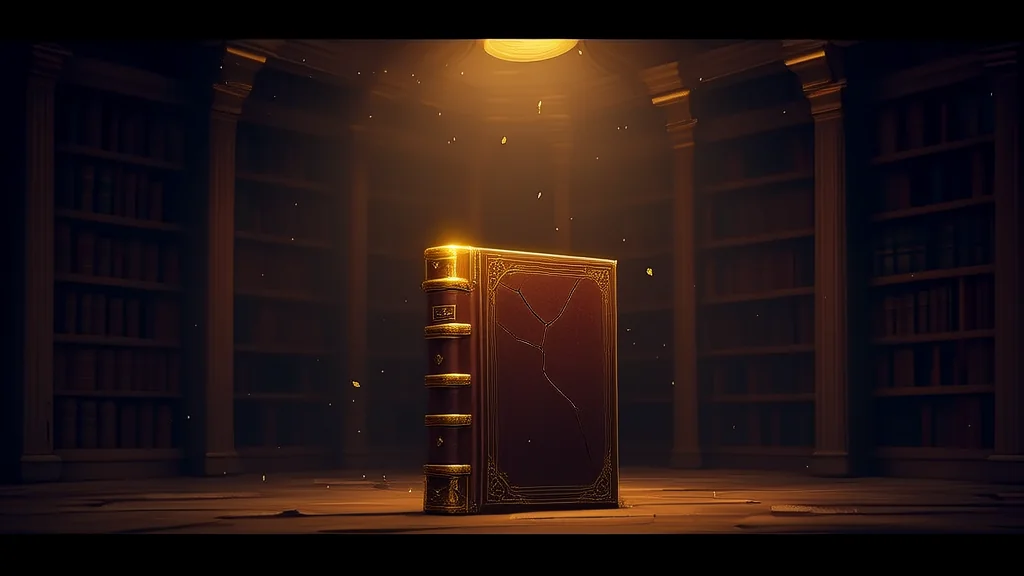 深夜图书馆的神秘旧书与梦中女人 - Weird Tales Illustration