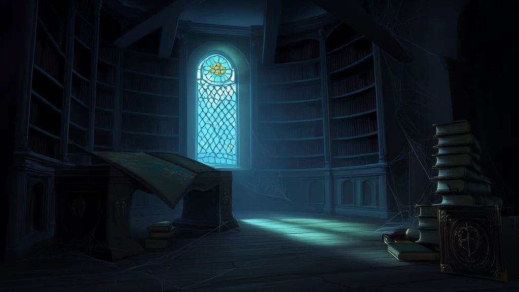 午夜钟声里的影村之谜 - Weird Tales Illustration