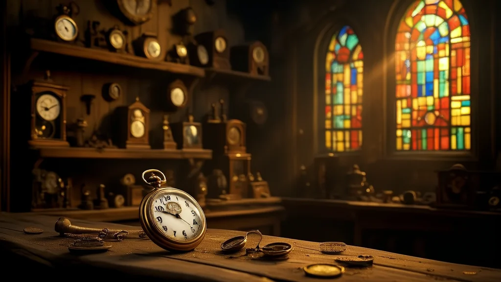 午夜怀表里的民国幻影 - Weird Tales Illustration