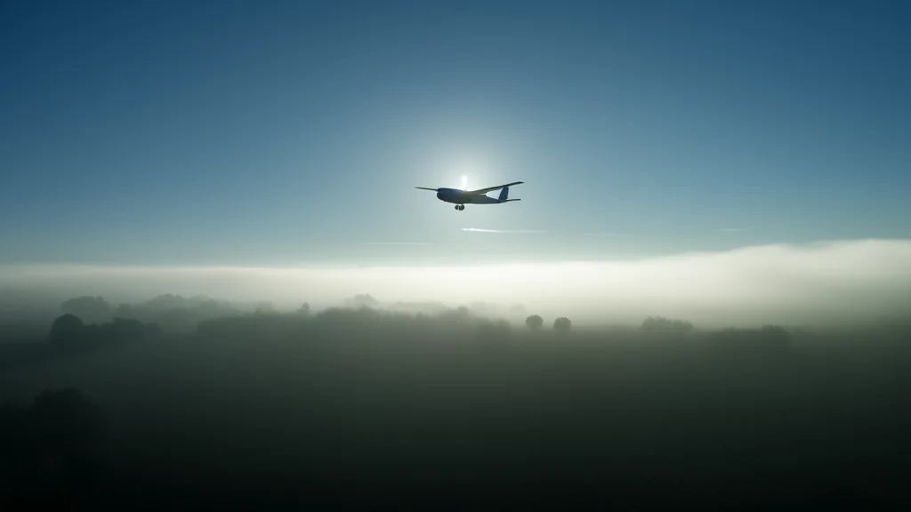 The Vanishing of Pilot Charles Thompson and the Mysterious Flight Over the Midwest - Weird Tales Illustration