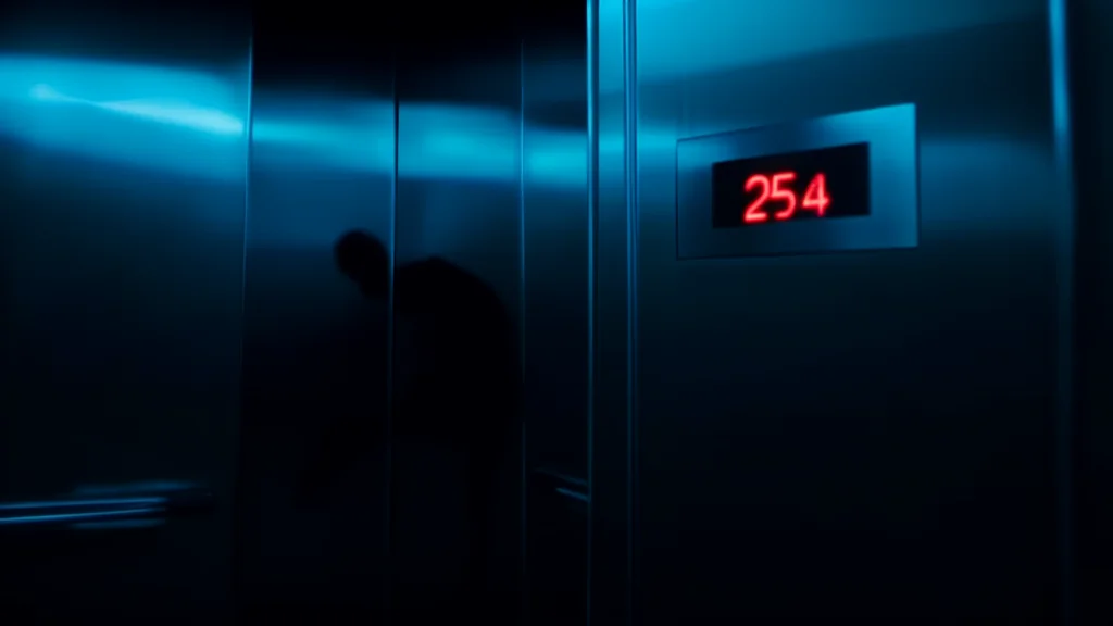 电梯停在23层，身后传来脚步声 - Weird Tales Illustration