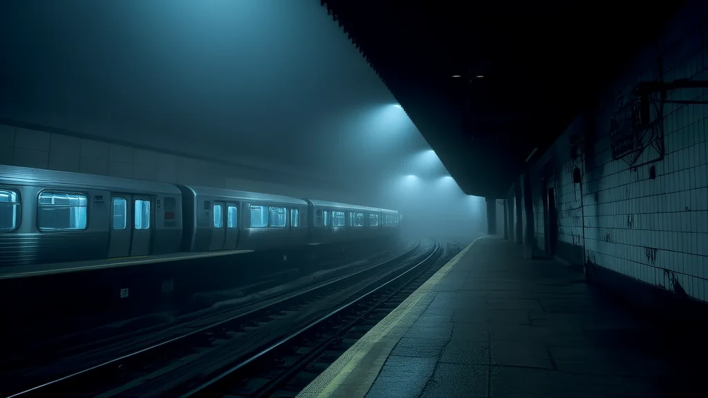 The 11:47 PM Train That Never Stopped and the Ones It Changed Forever - Weird Tales Illustration