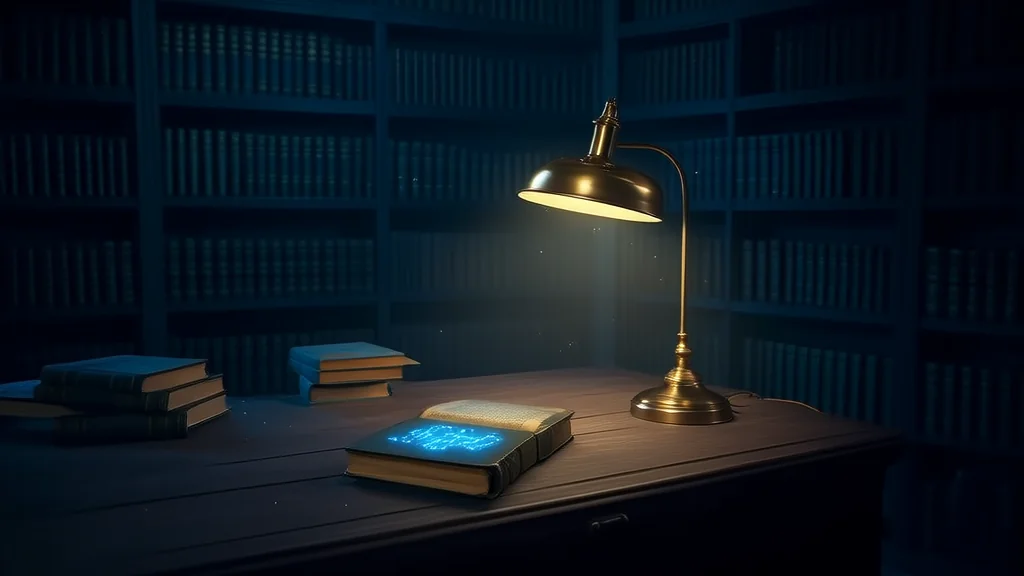 古籍符号引梦魇，图书馆暗藏玄机 - Weird Tales Illustration