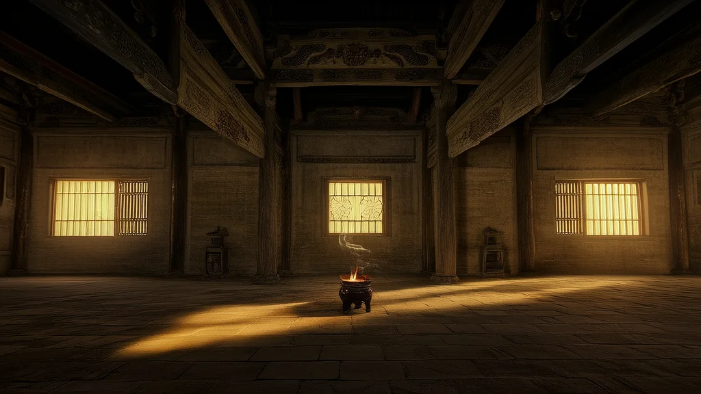 祠堂暗语：消失的星象密码 - Weird Tales Illustration