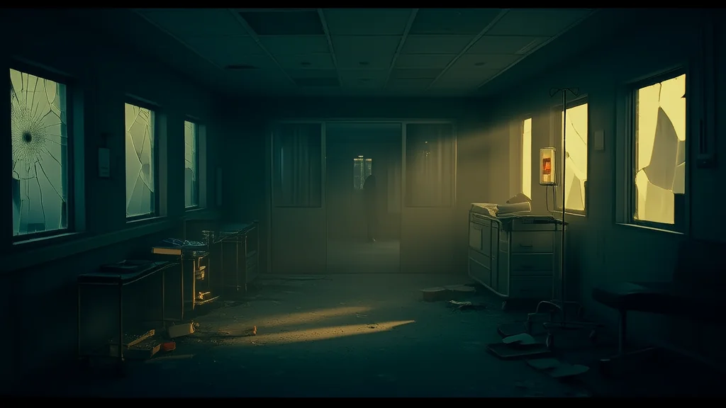 The Forgotten Hospital and the Shadow That Never Left - Weird Tales Illustration