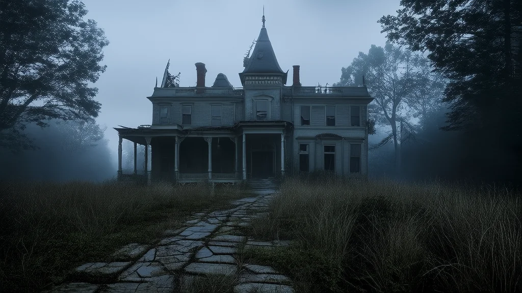 The Silent Man in the Forgotten House and the Secret He Never Spoke Of - Weird Tales Illustration