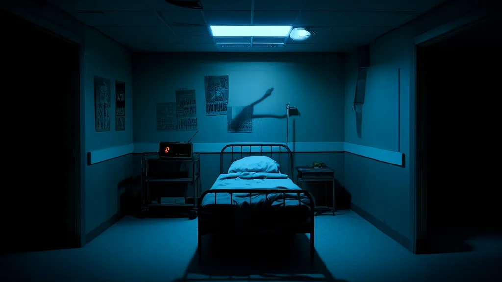 深夜病房的脚步声 - Weird Tales Illustration