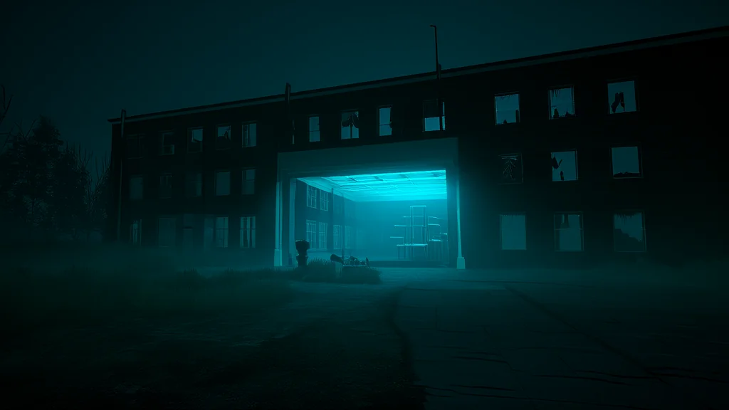 The Whispering Gate of Forgotten Students - Weird Tales Illustration