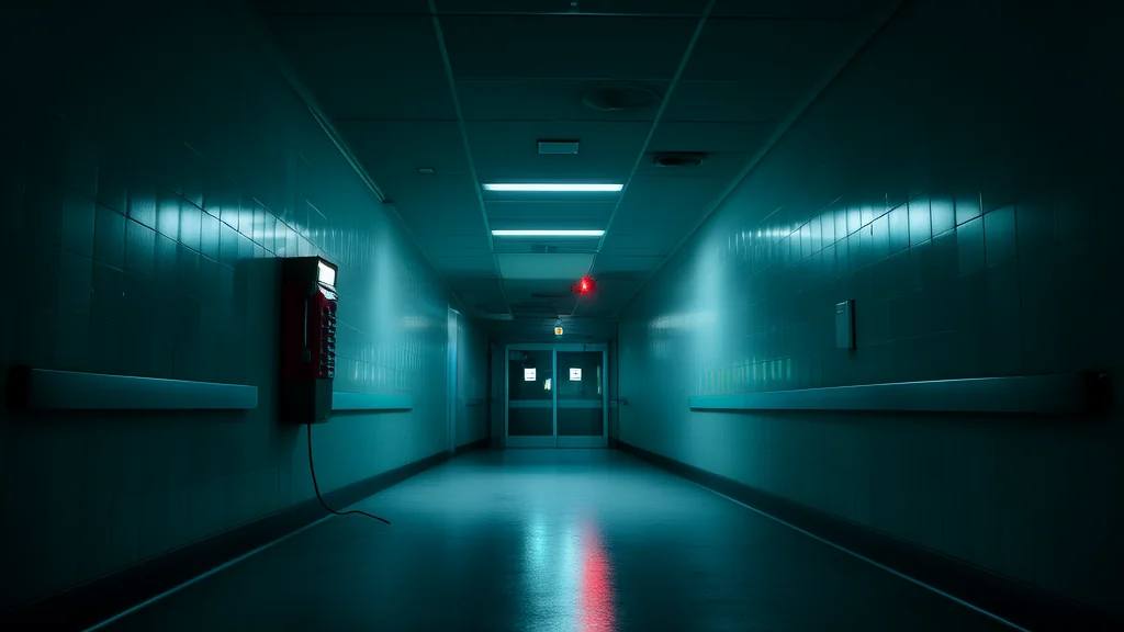 深夜走廊的诡异身影与永不响起的电话 - Weird Tales Illustration