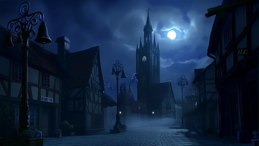 The Silent Chime of 7:43 and the Watchmaker's Vanishing Secret - Weird Tales Illustration