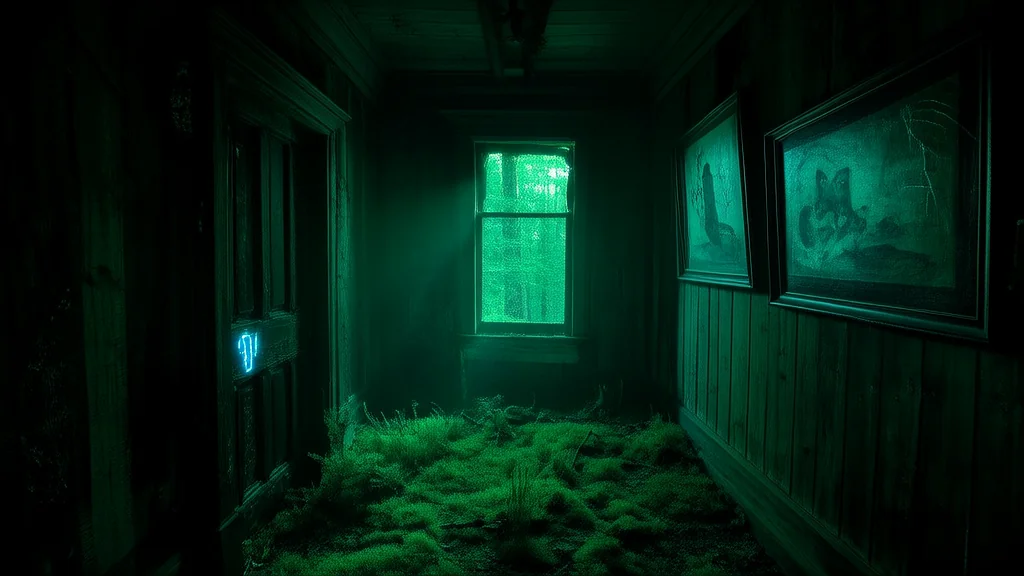 月圆之夜，符号低语 - Weird Tales Illustration