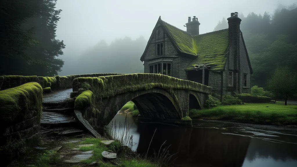 十七岁生日的灰色梦境与消失的蓝裙女人 - Weird Tales Illustration