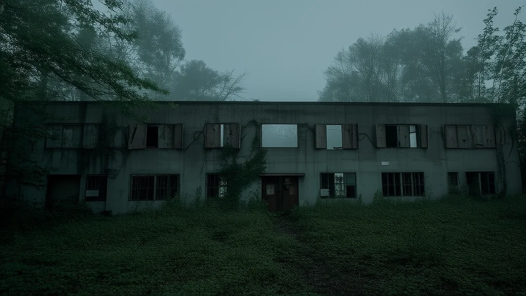 The Forgotten Hospital Where Silence Hides Dark Secrets - Weird Tales Illustration