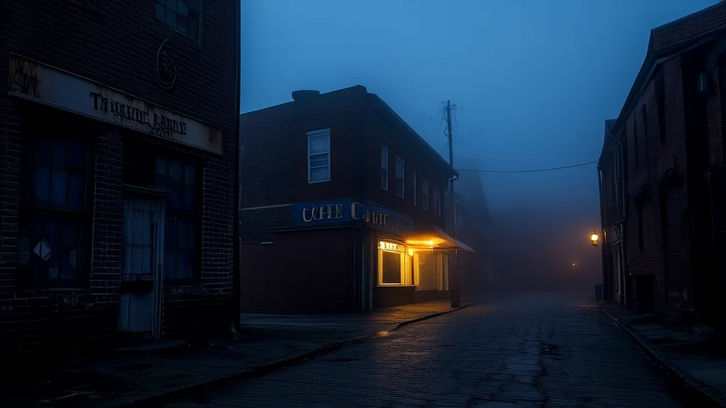 The Mysterious Curio Shop and the Woman Who Disappeared at Dusk - Weird Tales Illustration