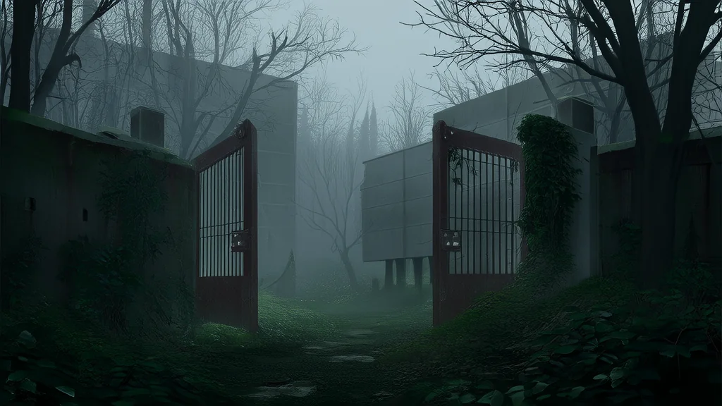 The Secret of Site 17 and the Fog That Never Left Eldridge Hollow - Weird Tales Illustration