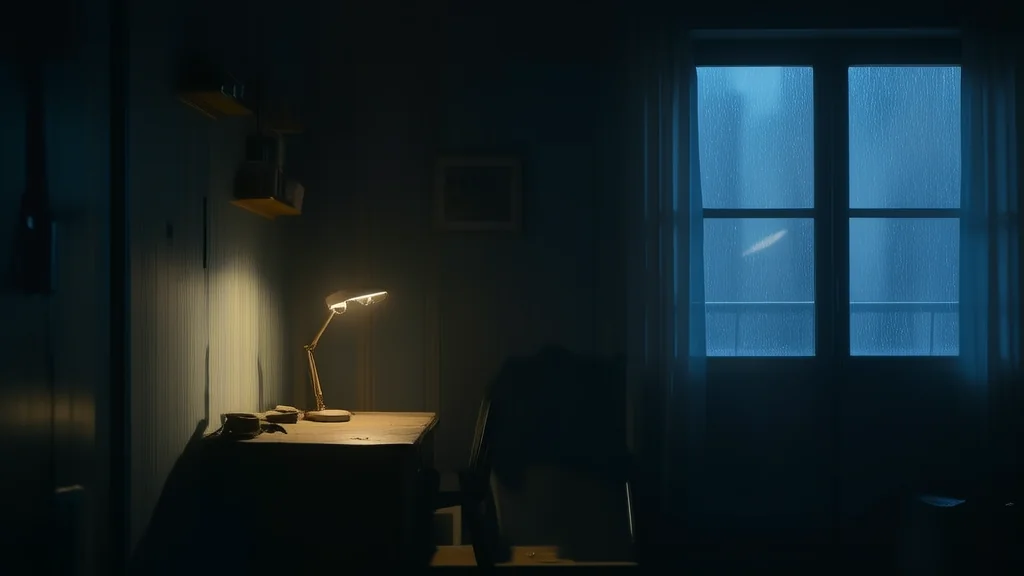 深夜敲门声，旧书店的秘密 - Weird Tales Illustration