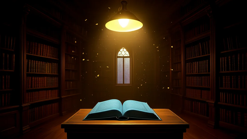 午夜书页中的另一个自己 - Weird Tales Illustration