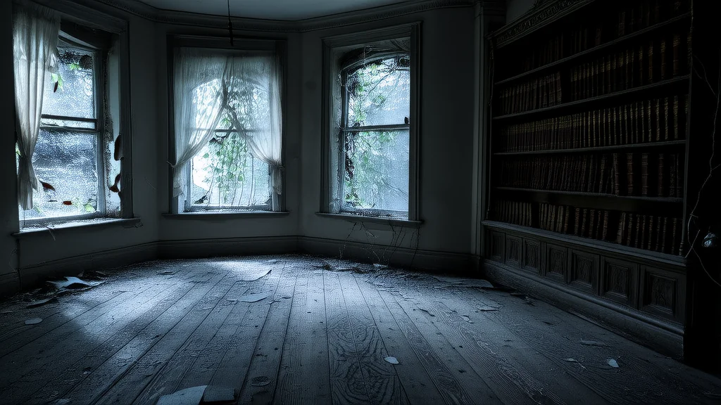 老宅符号低语，考古生陷入谜团 - Weird Tales Illustration