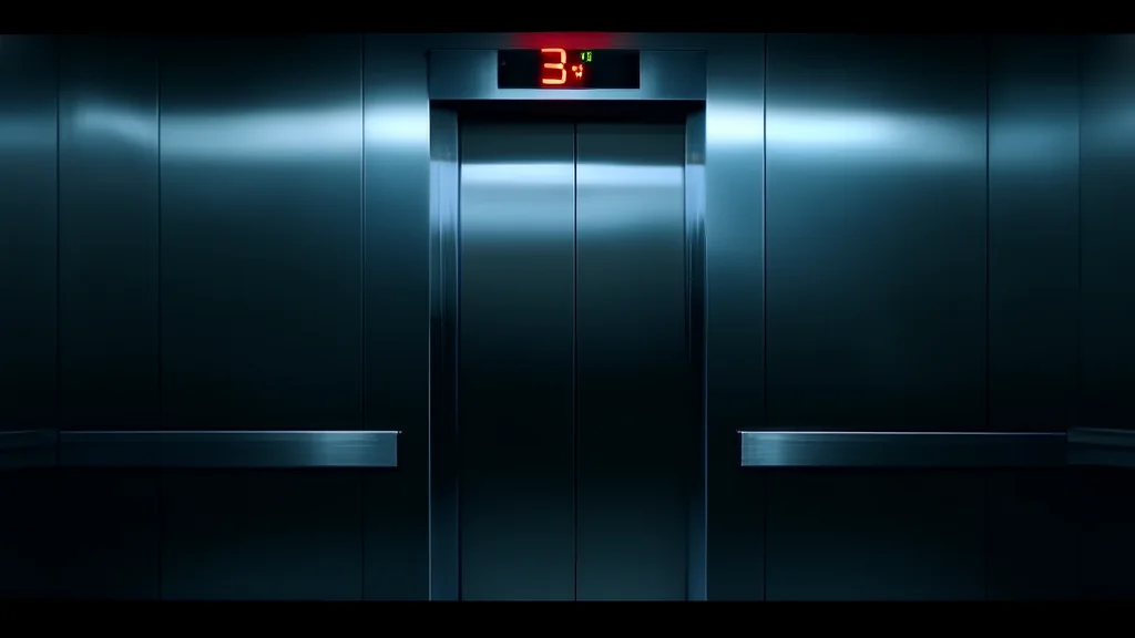 电梯停在3层，却最终到了13层 - Weird Tales Illustration