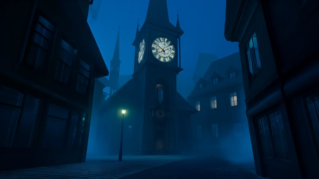 时间停在3:07，钟楼暗藏玄机 - Weird Tales Illustration