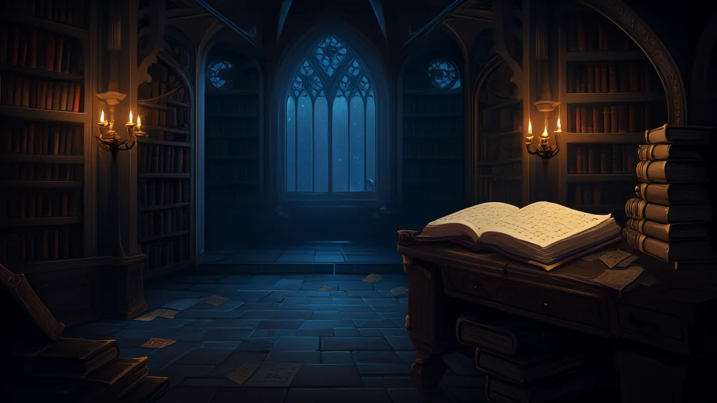 月光下的符号之谜 - Weird Tales Illustration