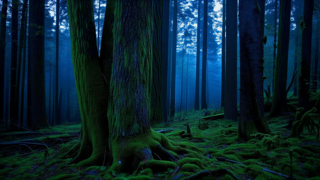 The Vanishing of Eli: Secrets Beneath the Trees of Elmhollow - Weird Tales Illustration