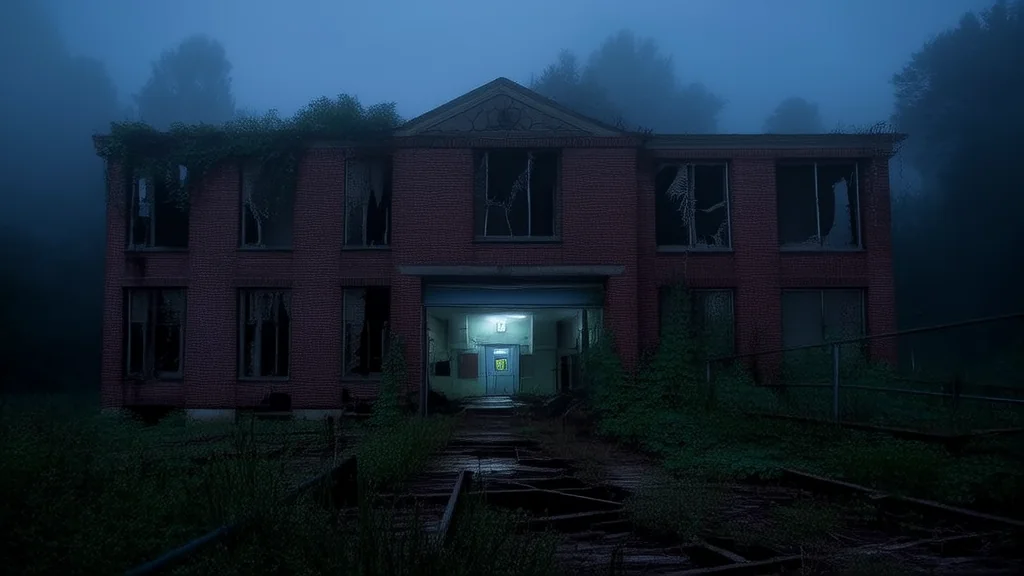 The Forgotten Hospital and the Secrets That Never Died - Weird Tales Illustration