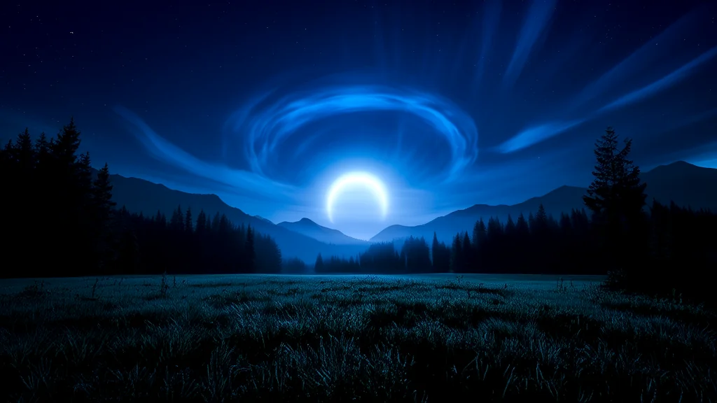 夏夜光点谜踪：观星台的诡异降临 - Weird Tales Illustration