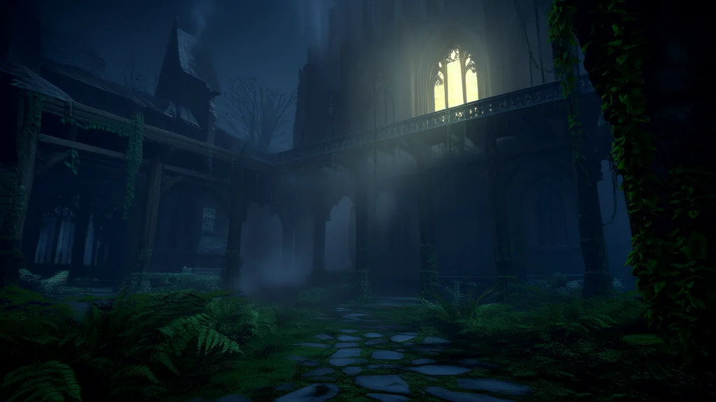 月圆琴声现旧宅，摄影师惊见神秘日记 - Weird Tales Illustration