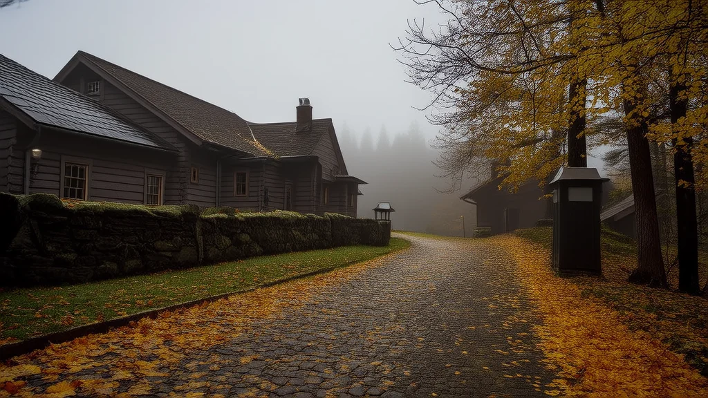 The Silent Hills of Elmsworth and the Vanishing Children - Weird Tales Illustration