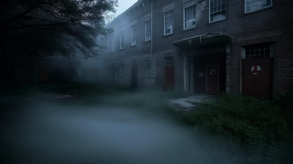 The Whispering Walls of the Forgotten Hospital and the Woman Who Never Returned - Weird Tales Illustration