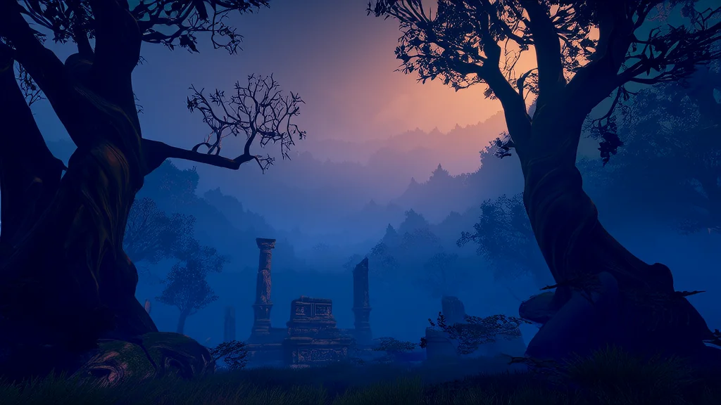 The Whispering Wind of Black Hollow and the Secret of the Autumn Equinox - Weird Tales Illustration